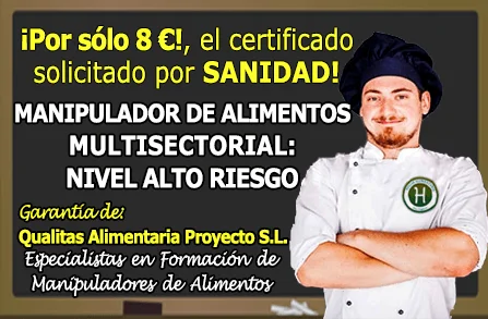 Carnet Manipulador de Alimentos