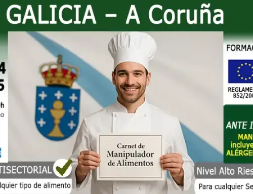 Curso y Carnet de Manipulador de Alimentos en A Coruña
