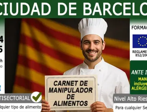 Curso con Carnet Manipulador de Alimentos en Barcelona – 2026