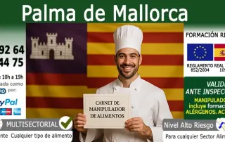 manipulador de alimentos palma de mallorca