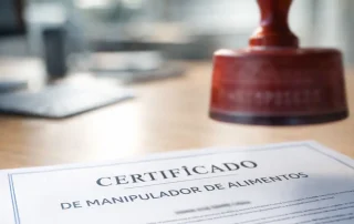 carnet manipulador alimentos sin sello ministerio sanidad validez legal