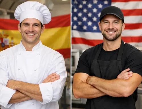 Manipulador de Alimentos en España vs EE.UU.: Qué se Exige en Cada País