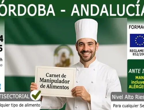 Carnet Manipulador de Alimentos en Córdoba. Curso 2026