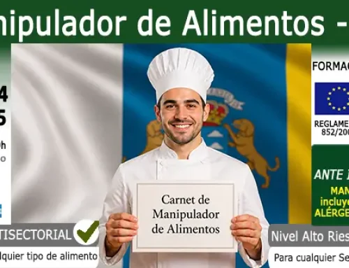 Carnet Manipulador de Alimentos en Santa Cruz de Tenerife | Curso 2026